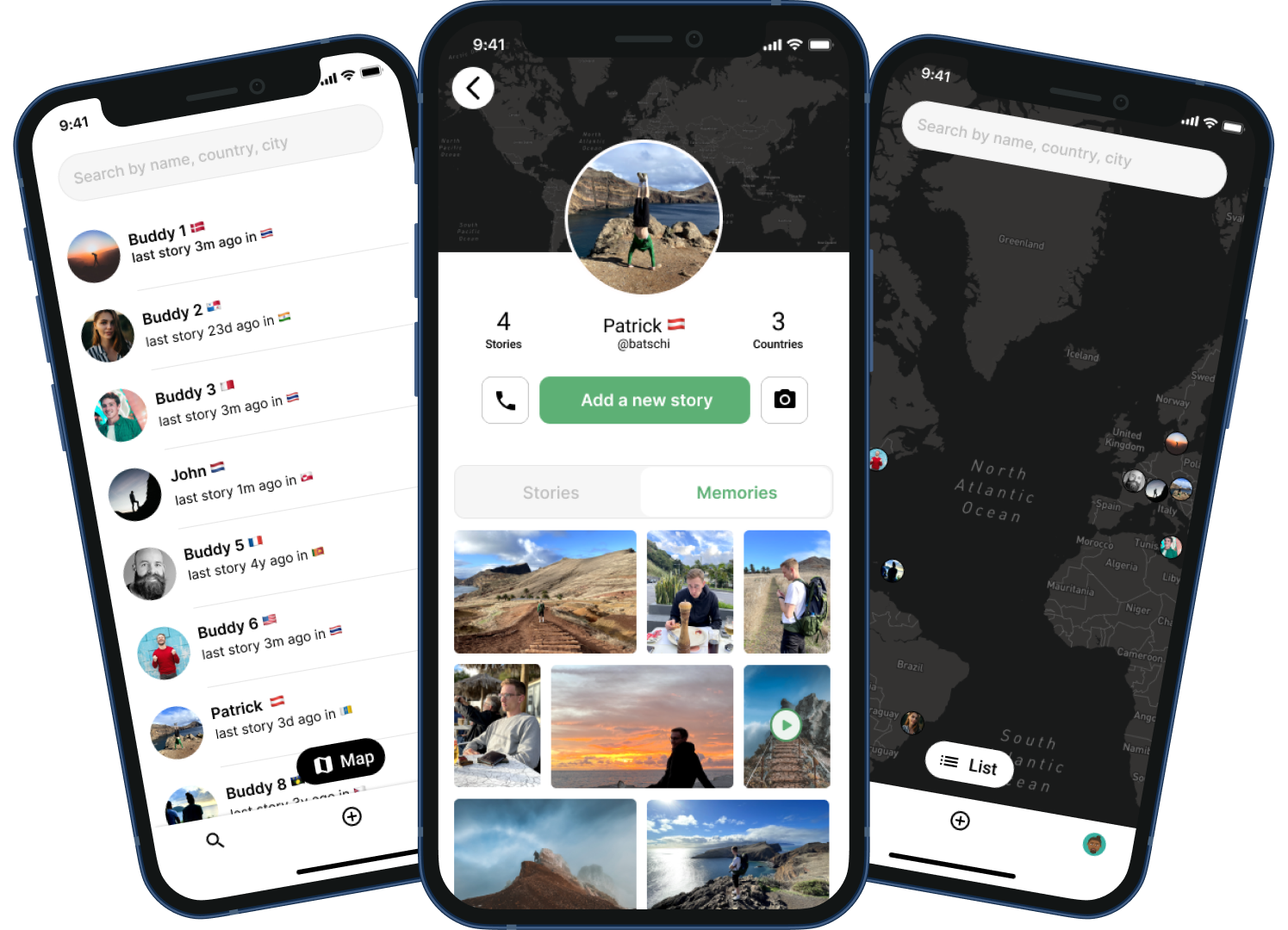 Travel buddy mockup